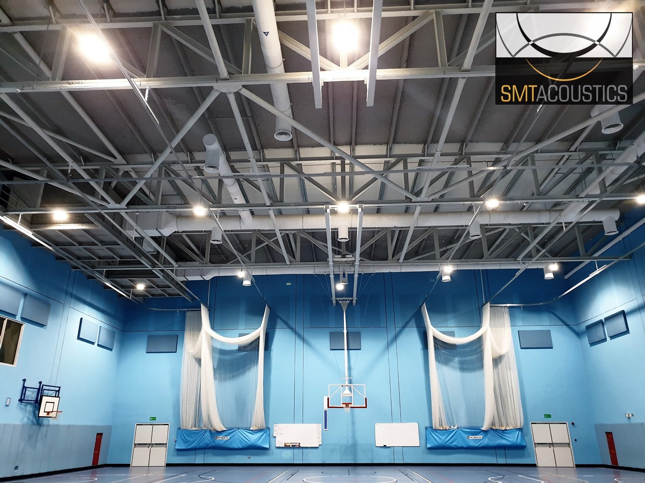 Acoustic Treatment for Sports Halls at British School Muscat SMT