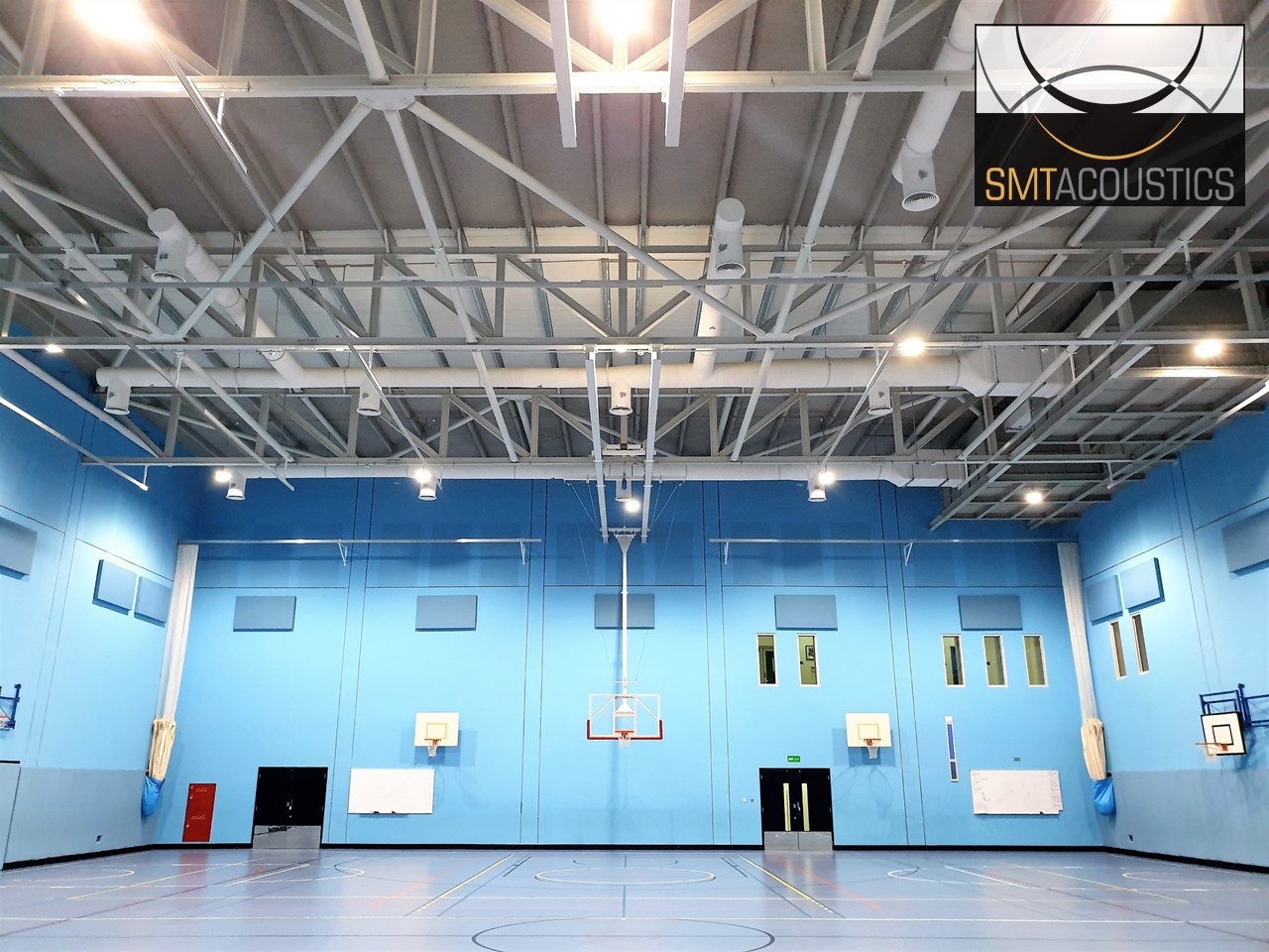 Acoustic Treatment for Sports Halls at British School Muscat SMT