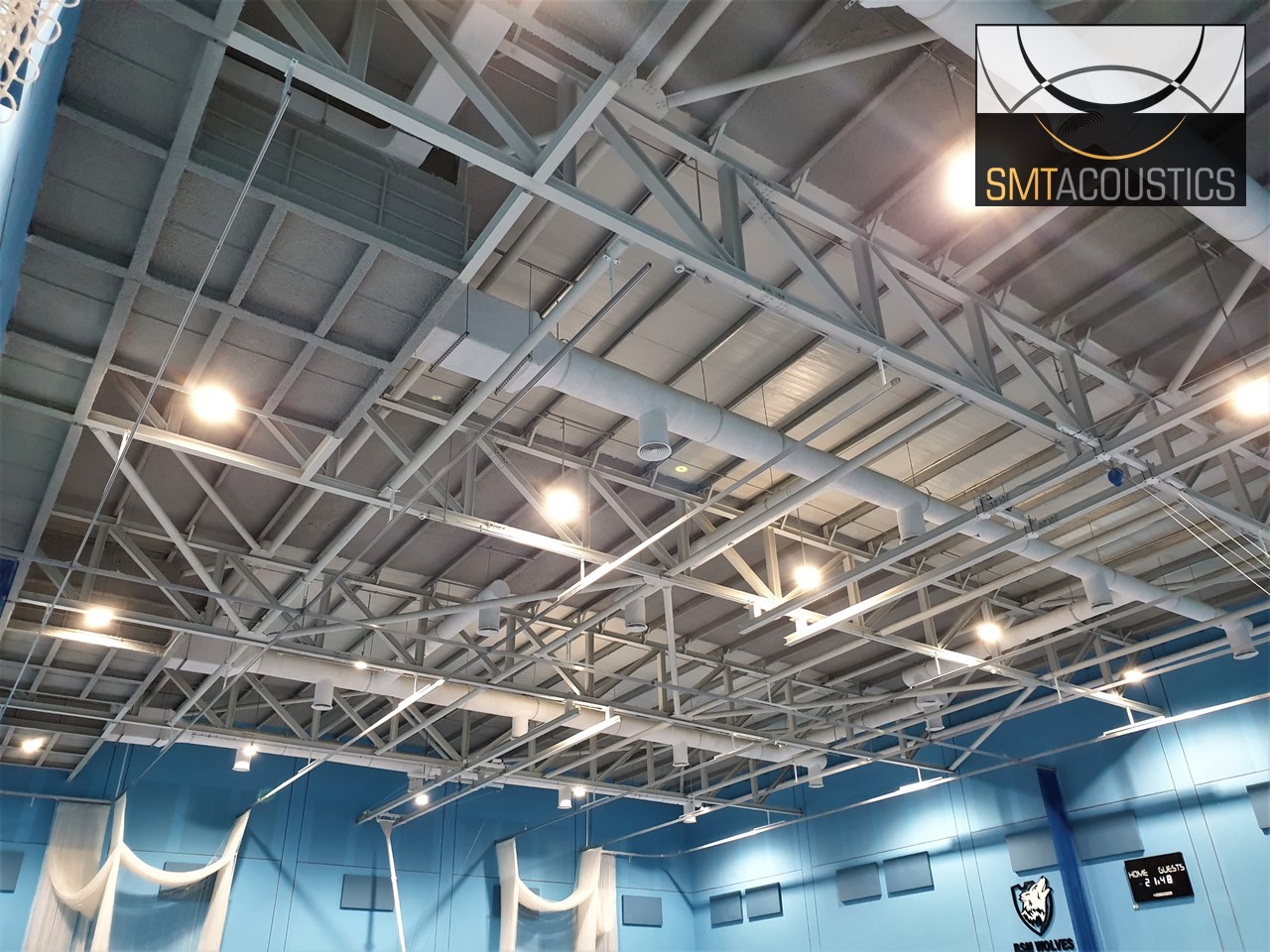 Acoustic Treatment for Sports Halls at British School Muscat SMT