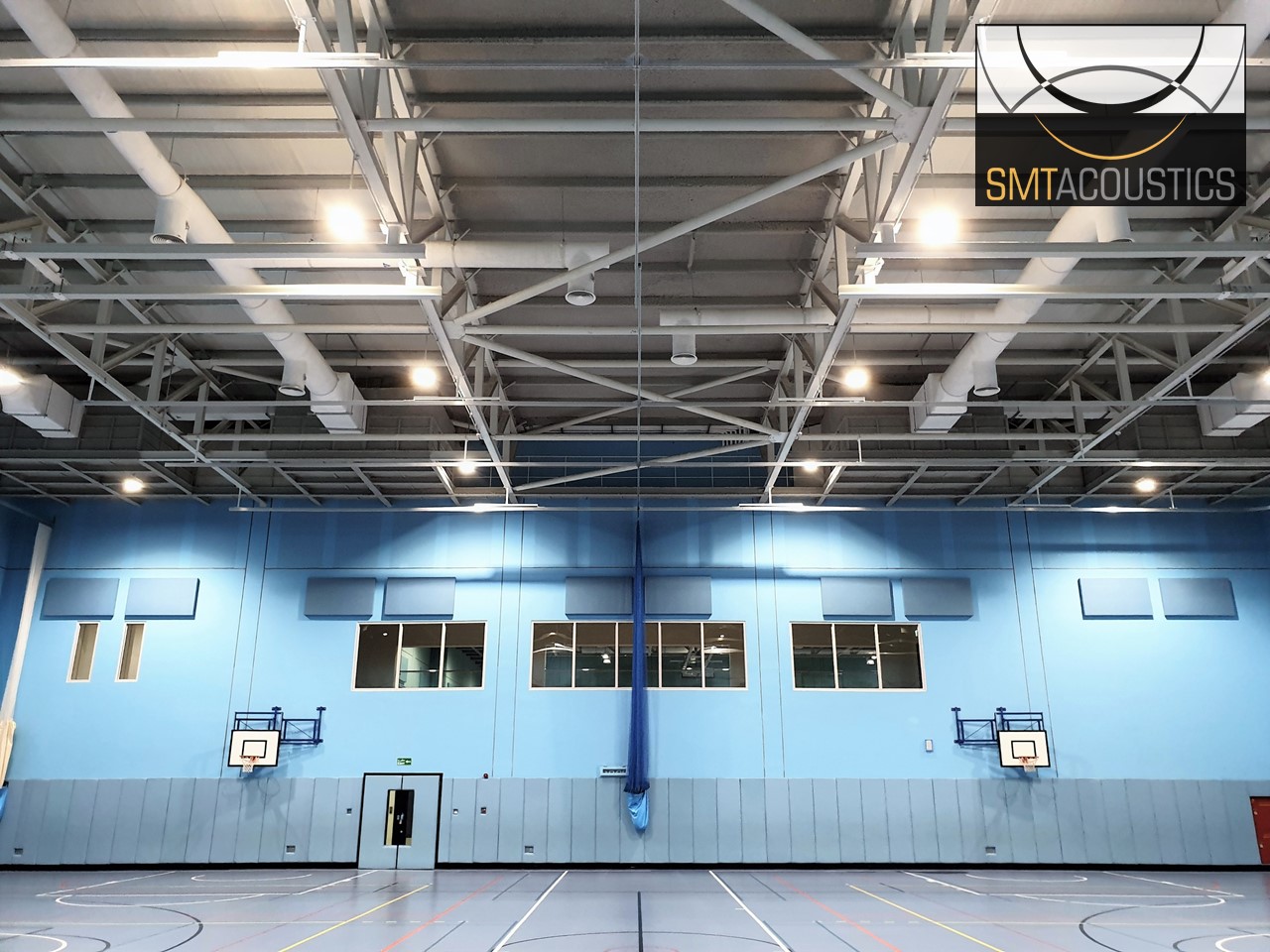 Acoustic Treatment for Sports Halls at British School Muscat SMT