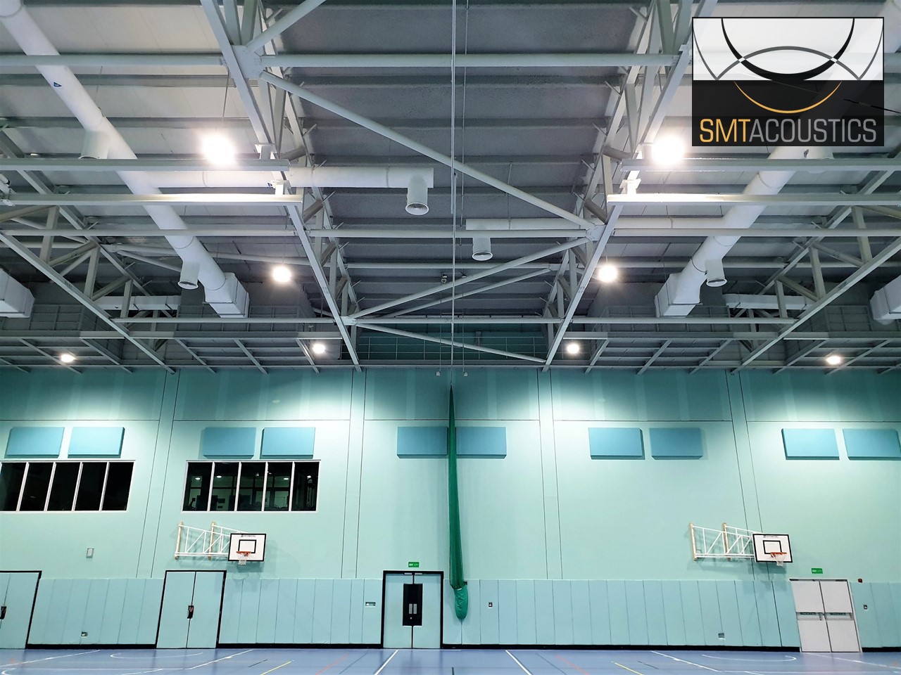 Acoustic Treatment for Sports Halls at British School Muscat SMT