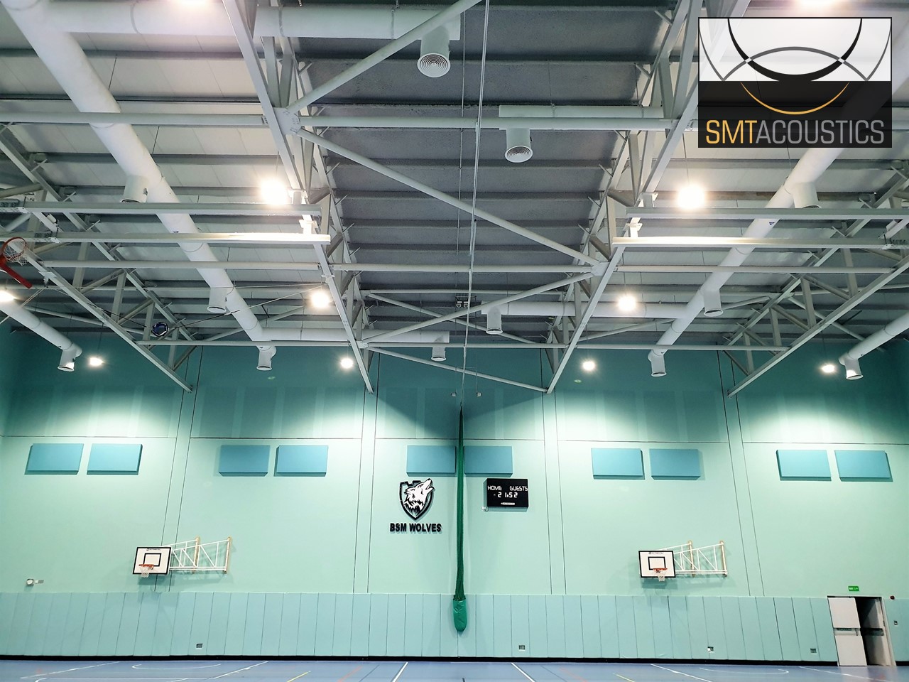 Acoustic Treatment for Sports Halls at British School Muscat SMT