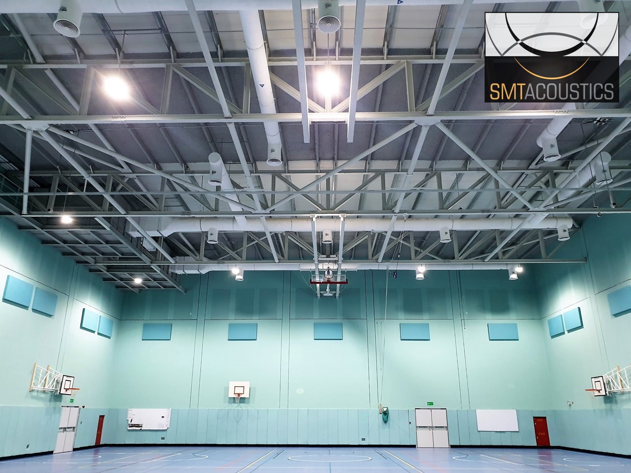 Acoustic Treatment for Sports Halls at British School Muscat SMT