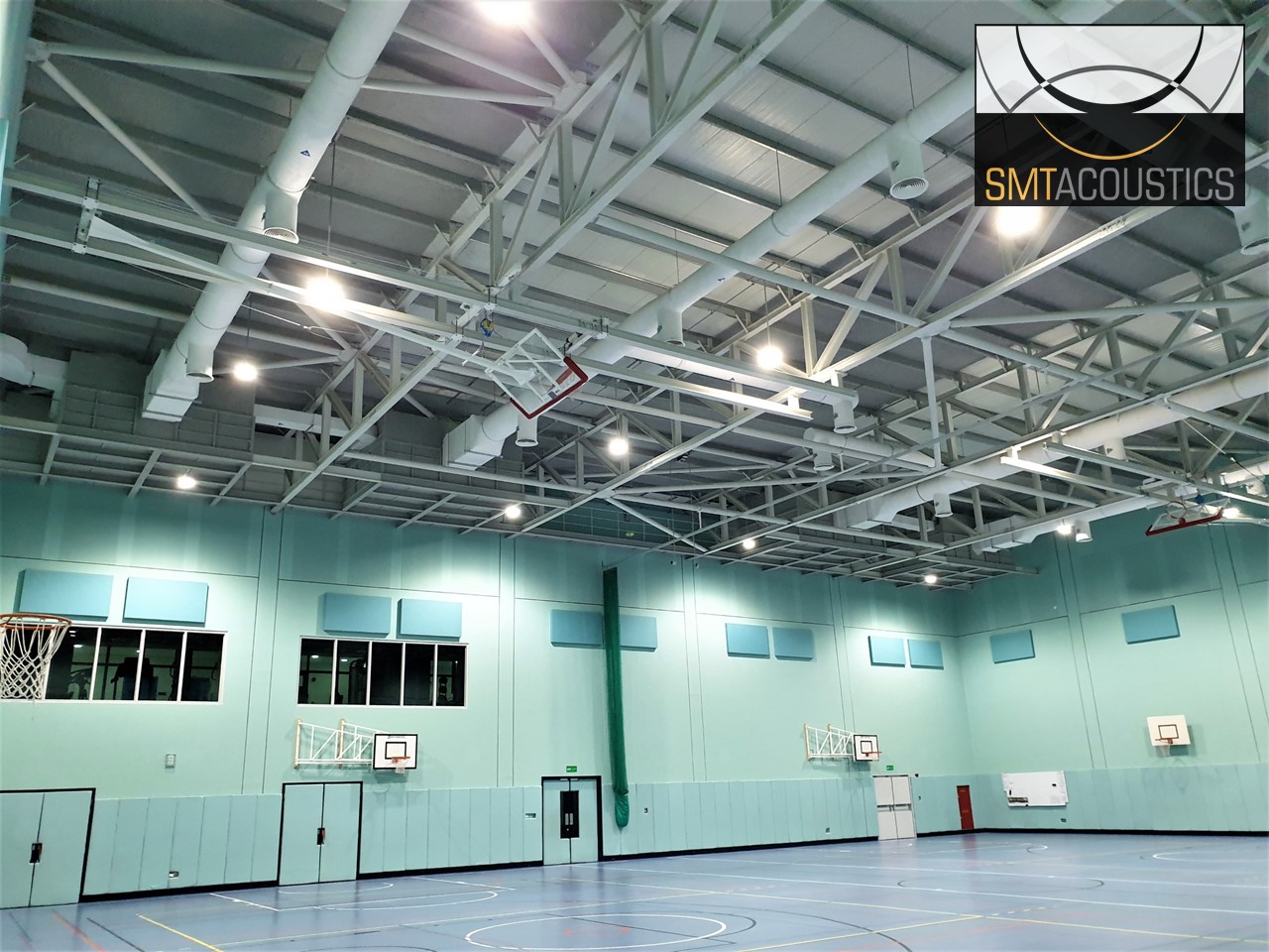 Acoustic Treatment for Sports Halls at British School Muscat SMT