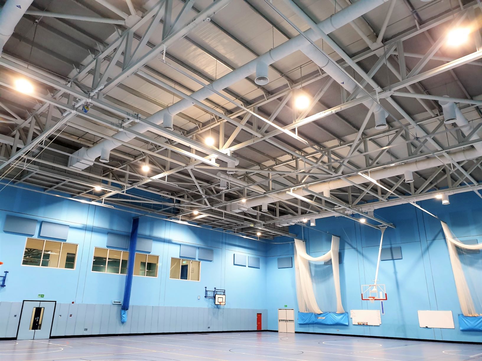 Acoustic Treatment for Sports Halls at British School Muscat SMT